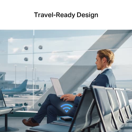 TP-Link TL-WR1502X V1 - wireless router - Wi-Fi 6 - desktop — view 5