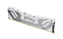 Kingston FURY Renegade - DDR5 - module - 24 GB - DIMM 288-pin - 8800 MT/s / PC5-70400 - CL42 - 1.4 V - clocked unbuffered - on-die ECC - white & silver thumbnail 2