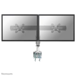 Neomounts FPMA-D940D - Mounting kit - full-motion - for LCD display - silver - screen size: 10"-24" - clamp mountable, desk-mountable