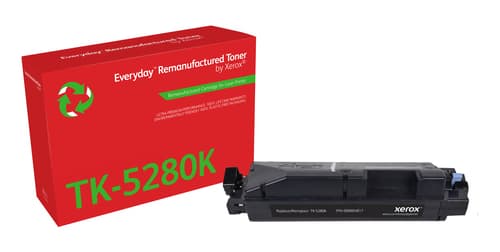 Everyday - Black - compatible - box - remanufactured - toner cartridge (alternative for: Kyocera TK-5280K) - Green World Alliance return programme