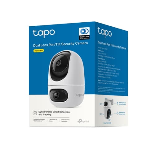 Dual Lens Pan/Tilt Security Camera — view 13