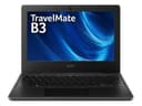 Acer TravelMate B3 TMB311-32 - 180-degree hinge design - Intel Celeron - N5100 / up to 2.8 GHz - Win 11 Pro Education - UHD Graphics - 4 GB RAM - 64 GB eMMC - 11.6" IPS 1366 x 768 - Gigabit Ethernet - Wi-Fi 6 - shale black - kbd: UK thumbnail 1