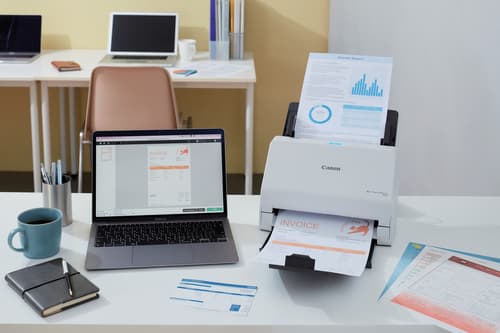 Canon imageFORMULA R30 - Document scanner - Contact Image Sensor (CIS) - Duplex - A4 - 600 dpi - up to 25 ppm (mono) / up to 9 ppm (colour) - ADF (60 sheets) - USB 2.0 — view 9