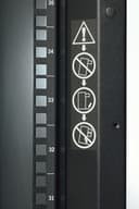 NetShelter SX 42U 600mm Wide x 1070mm Deep Enclosure with Sides Black. Size (WxDxH: 60 cm x 107 cm x 199 cm) May require special handling and delivery can take up to 3 days due to the size. Check with sales. thumbnail 13