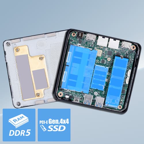 MSI Cubi NUC AI 1UMG Intel Core Ultra 7 155H — view 5