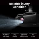 BenQ AH500ST - DLP projector - laser - 3D - 4000 ANSI lumens - Full HD (1920 x 1080) - 16:9 - 1080p - short-throw fixed lens thumbnail 13