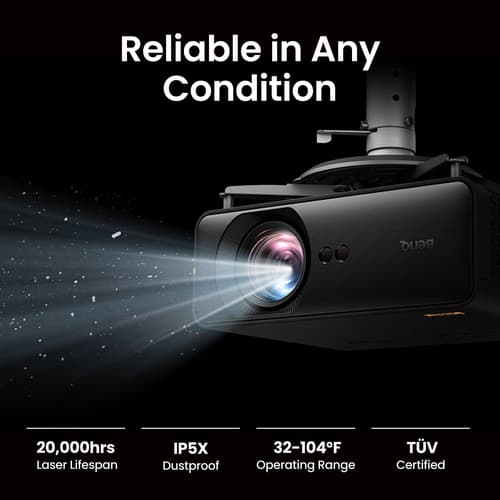 BenQ AH500ST - DLP projector - laser - 3D - 4000 ANSI lumens - Full HD (1920 x 1080) - 16:9 - 1080p - short-throw fixed lens — view 14
