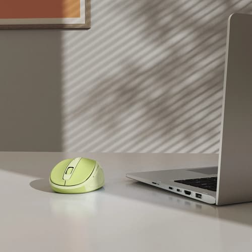 Hama WM-400 Wireless Mouse, Ergonomic, Optical, 6-Button, No Noise, Green — view 9