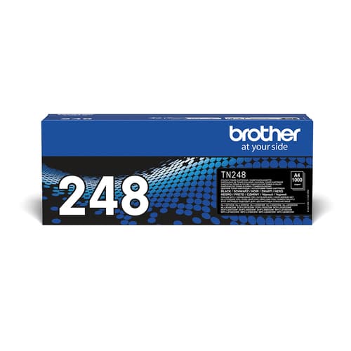 Brother TN-248BK - Black - original - box - toner cartridge - for Brother DCP-L3515, L3520, L3555, L3560, HL-L3220, L3240, MFC-L3740, L3760, L8340, L8390