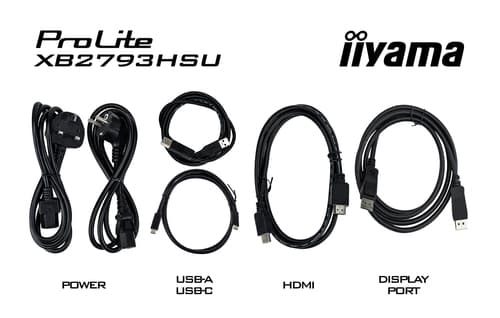 iiyama ProLite X4373UHSU-B2 - LED monitor - 43" (42.5" viewable) - 3840 x 2160 4K @ 60 Hz - VA - 450 cd/m� - 4000:1 - HDR10 - 3 ms - 2xHDMI, DisplayPort - speakers - matte, black — view 17