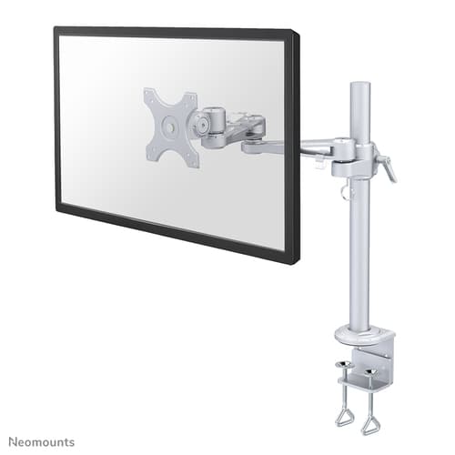 Neomounts FPMA-D935 - Mounting kit - full-motion - for LCD display - silver - screen size: 10"-30" - clamp mountable, desk-mountable — view 1