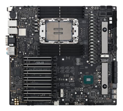 ASUS PRO WS W790E-SAGE SE Intel W790 LGA 4677 (Socket E) EEB — view 11