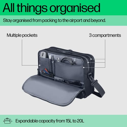 HP TRAVEL PLUS 15L 14 LAPTOP BAG — view 7