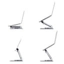 StarTech.com - Notebook stand - 360� swivel, telescopic height adjustment - desktop - silver thumbnail 3