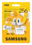 Samsung PRO Plus MB-MD256SA - Sonic the Hedgehog flash memory card (microSDXC to SD adapter included) - 256 GB - A2 / Video Class V30 / UHS-I U3 - microSDXC UHS-I - white thumbnail 8