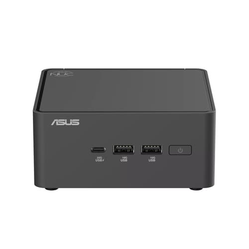 ASUS NUC 15 Pro Tall Kit RNUC15CRHU500000 - Barebone - mini PC 1 x Core Ultra 5 225H / up to 4.9 GHz - vPro - RAM 0 GB - Arc Graphics 130T - IEEE 802.11ax (Wi-Fi 6), IEEE 802.11be (Wi-Fi 7), Bluetooth 5.4, Gigabit Ethernet, 2.5 Gigabit Ethernet - black — view 3