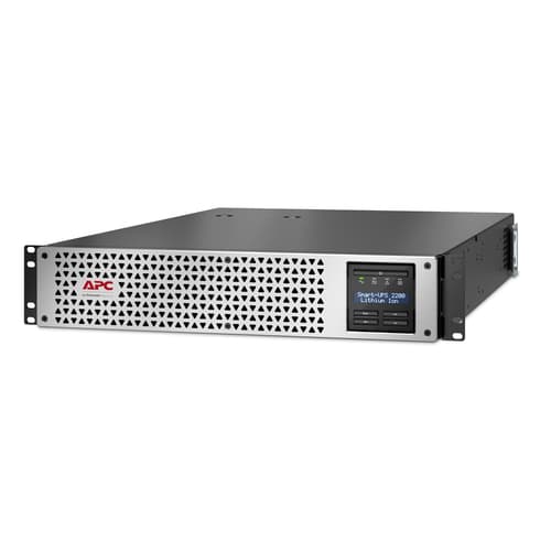 APC Smart-UPS Lithium Ion - UPS (rack-mountable) - line interactive, 8x IEC C13, 1x IEC C19, SmartConnect+SmartSlot, AVR, LCD - AC 220/230/240 V - 1980 Watt - 2200 VA - USB, serial, RJ-45 - output connectors: 9 - 2U - black with silver front bezel