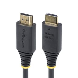 StarTech.com 30cm (1ft) High Speed HDMI Cable, 4K60Hz - Premium High Speed - HDMI cable with Ethernet - HDMI male to HDMI male - 30 cm - shielded - black - 4K60Hz support, 2K144Hz support, 1080p support 240Hz, halogen-free, passive