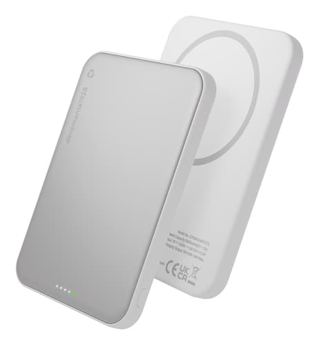 rechargePowerBank5KWLSlimQi225wWHT — view 1