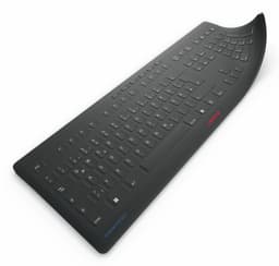 CHERRY STREAM PROTECT MEMBRANE - Keyboard cover - UK English, 105 + 10 - black - for STREAM KEYBOARD, KEYBOARD WIRELESS
