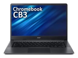 Acer Chromebook 314 C934 - Intel Celeron - N5100 / up to 2.8 GHz - Chrome OS - UHD Graphics - 8 GB RAM - 64 GB eMMC - 14" TN 1920 x 1080 (Full HD) - Wi-Fi 6 - titanium grey - kbd: UK