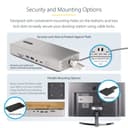 StarTech.com Thunderbolt 4 Multi-Display Docking Station, Quad/Triple/Dual Monitor Dock, 2x HDMI/2x DisplayPort, 7x USB Hub, 2.5 Gigabit Ethernet, 98W Power Delivery, for Windows/MacBook