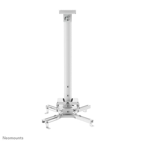 Neomounts CL25-540WH1 - Mounting kit (ceiling mount) - full-motion - for projector - easy-install, height 60.5 - 90.5 cm - steel - white — view 8