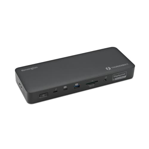 Kensington SD5900T - Docking station - for laptop - USB4 / Thunderbolt 4 - 2 x HDMI, 3 x DP, 2 x Thunderbolt 4 - 1GbE, 2.5GbE - 149.1 Watt - Europe
