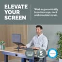 ALUMIA DESK LAPTOP STAND BLACK thumbnail 2