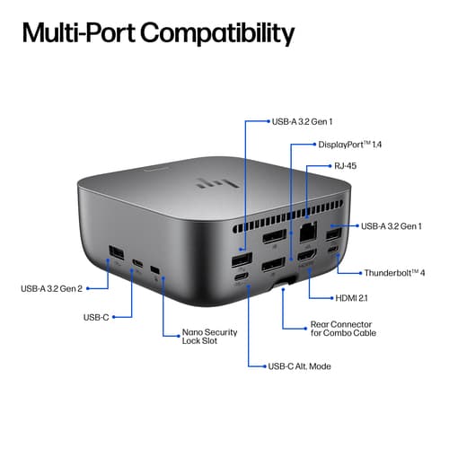 *Non Cancellable/Non Returnable (NCNR)* HP TB4 ULTRA 280W G6 DOCK SWISS — view 6
