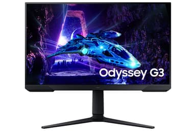 Samsung Odyssey G3 S27DG302EU - G30D Series - LED monitor - gaming - 27" - 1920 x 1080 Full HD (1080p) @ 180 Hz - VA - 250 cd/m� - 3000:1 - HDR10 - 1 ms - HDMI, DisplayPort - black