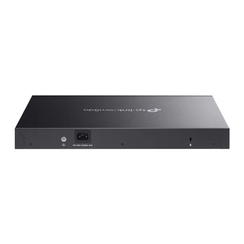 TP-Link Omada ES228GMP V1.6 - Switch - Managed - 24 x 10/100/1000 (PoE+) + 2 x 10/100/1000 + 2 x Gigabit SFP - rack-mountable - PoE+ (384 W) — view 3