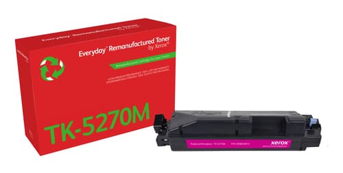 Everyday - Magenta - compatible - box - remanufactured - toner cartridge (alternative for: Kyocera TK-5270M) - Green World Alliance return programme