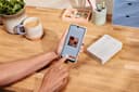 Canon SELPHY QX20 - Printer - colour - dye sublimation - 72 x 85 mm up to 0.66 min/page (colour) - capacity: 10 sheets - Wi-Fi(g) - dark grey thumbnail 35