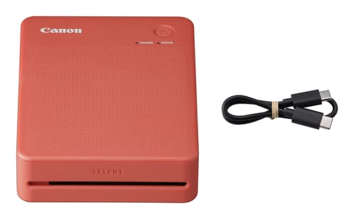 Canon SELPHY QX20 - Printer - colour - dye sublimation - 72 x 85 mm up to 0.66 min/page (colour) - capacity: 10 sheets - Wi-Fi(g) - terracota red — view 13