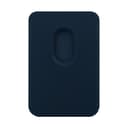 Leather wallet w MagSafe-Blue thumbnail 2