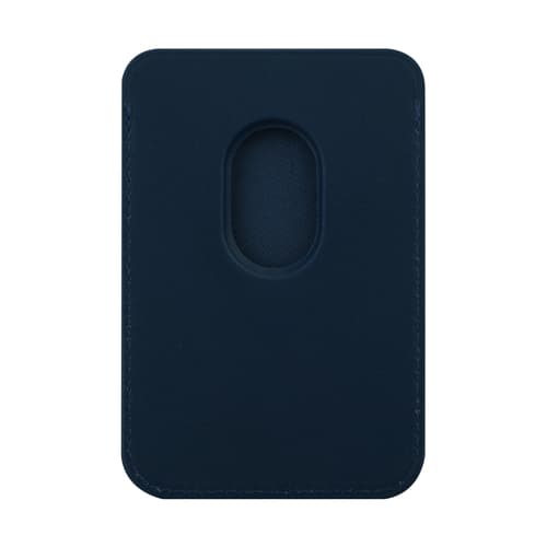 Leather wallet w MagSafe-Blue — view 3