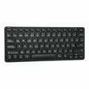 Targus - Keyboard - multi-device - compact - antimicrobial - wireless - Bluetooth 5.1 - QWERTY - Spanish - black thumbnail 2