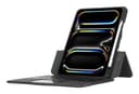 Targus Versavu - Keyboard and folio case - with trackpad - backlit - wireless - Bluetooth 5.0 - QWERTY - Nordic - black thumbnail 4