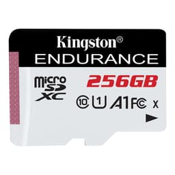 Kingston High Endurance - Flash memory card - 256 GB - A1 / UHS-I U1 / Class10 - microSDXC UHS-I U1