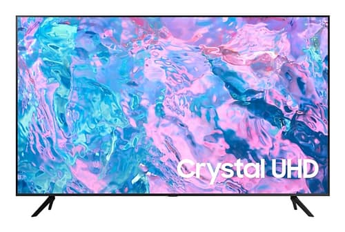 Samsung HG43CU700EU - 43" Diagonal Class HCU7000 Series LED-backlit LCD TV - Crystal UHD - hotel / hospitality - Smart TV - Tizen OS - 4K UHD (2160p) 3840 x 2160 - HDR - black