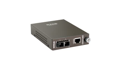 D-Link DMC 810SC - Fibre media converter - 1GbE - 1000Base-LX, 1000Base-T - RJ-45 / SC single-mode - up to 10 km