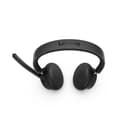 Lenovo 6550 - Headset - on-ear - Bluetooth - wireless - active noise cancelling - black - Certified for Microsoft Teams thumbnail 6