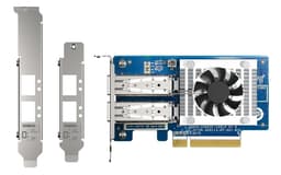 QNAP QXG-25G2SF-CX6 - Network adapter - PCIe 4.0 x8 low profile - 25 Gigabit SFP28 x 2 - for QNAP TS-H2490FU