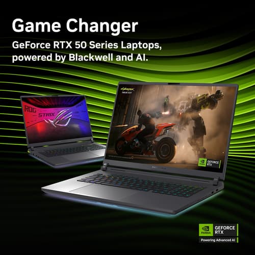 ASUS ROG Strix G18 G815LR-S9002W - Intel Core Ultra 9 - 275HX / up to 5.4 GHz - Win 11 Home - GeForce RTX 5070 Ti - 32 GB RAM - 1 TB SSD NVMe - 18" 2560 x 1600 (WQXGA) @ 240 Hz - 2.5 Gigabit Ethernet - Wi-Fi 7, Bluetooth — view 13