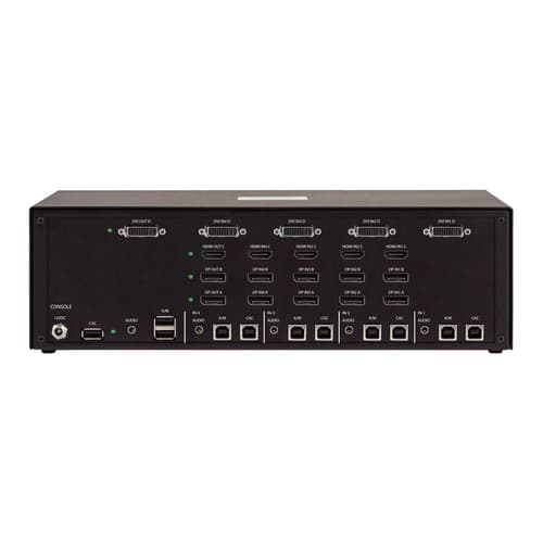 StarTech.com - KVM / audio / USB switch - 4 x KVM / audio / USB - 1 local user - desktop — view 3