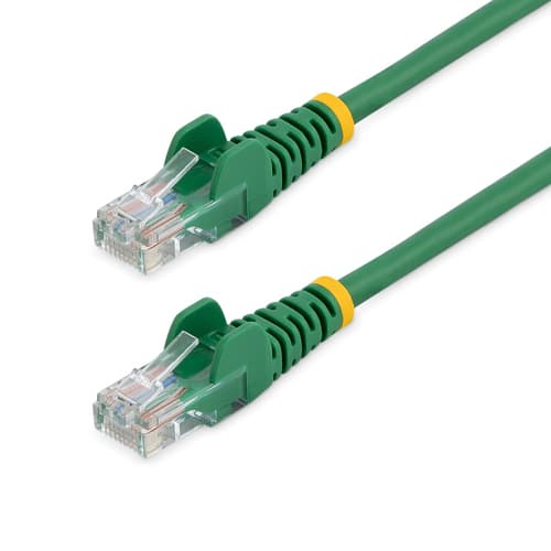 StarTech.com 5m Green Cat5e / Cat 5 Snagless Ethernet Patch Cable 5 m - Network cable - RJ-45 (M) to RJ-45 (M) - 5 m - UTP - CAT 5e - snagless, stranded - green