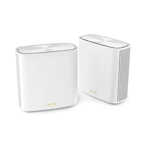 ASUS ZenWiFi XD6 - Wi-Fi system - (2 routers) - up to 5,400 sq.ft - mesh 1GbE - Wi-Fi 6 - Dual Band