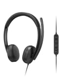 Lenovo 5000 - Headset - on-ear - wired - USB-C - black - Certified for Microsoft Teams thumbnail 5