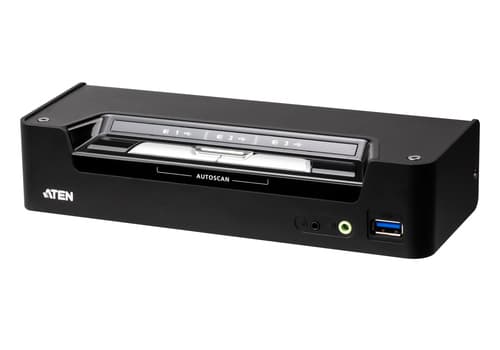 ATEN CS1953 - KVM / audio / USB switch - 3 x KVM / audio / USB - 2 local users - desktop
